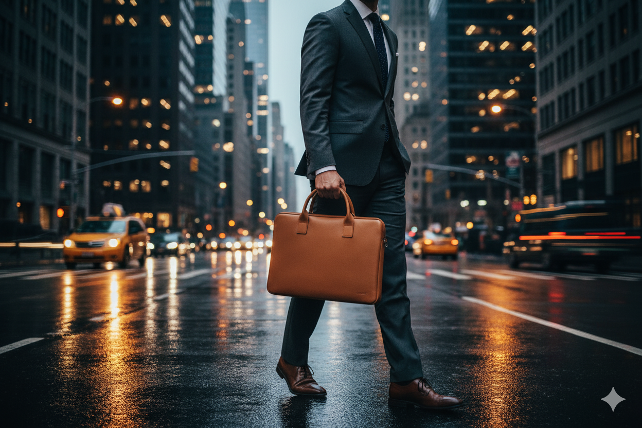 The Metropolitan Briefcase: Elevate Your Everyday Carry